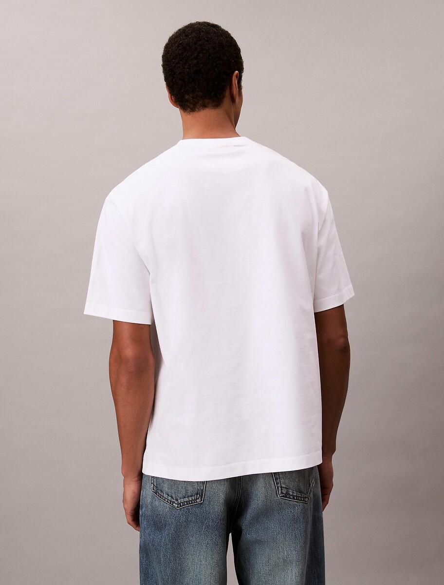 CALVIN KLEIN JEANS<br>Camiseta de manga comprida com logotipo