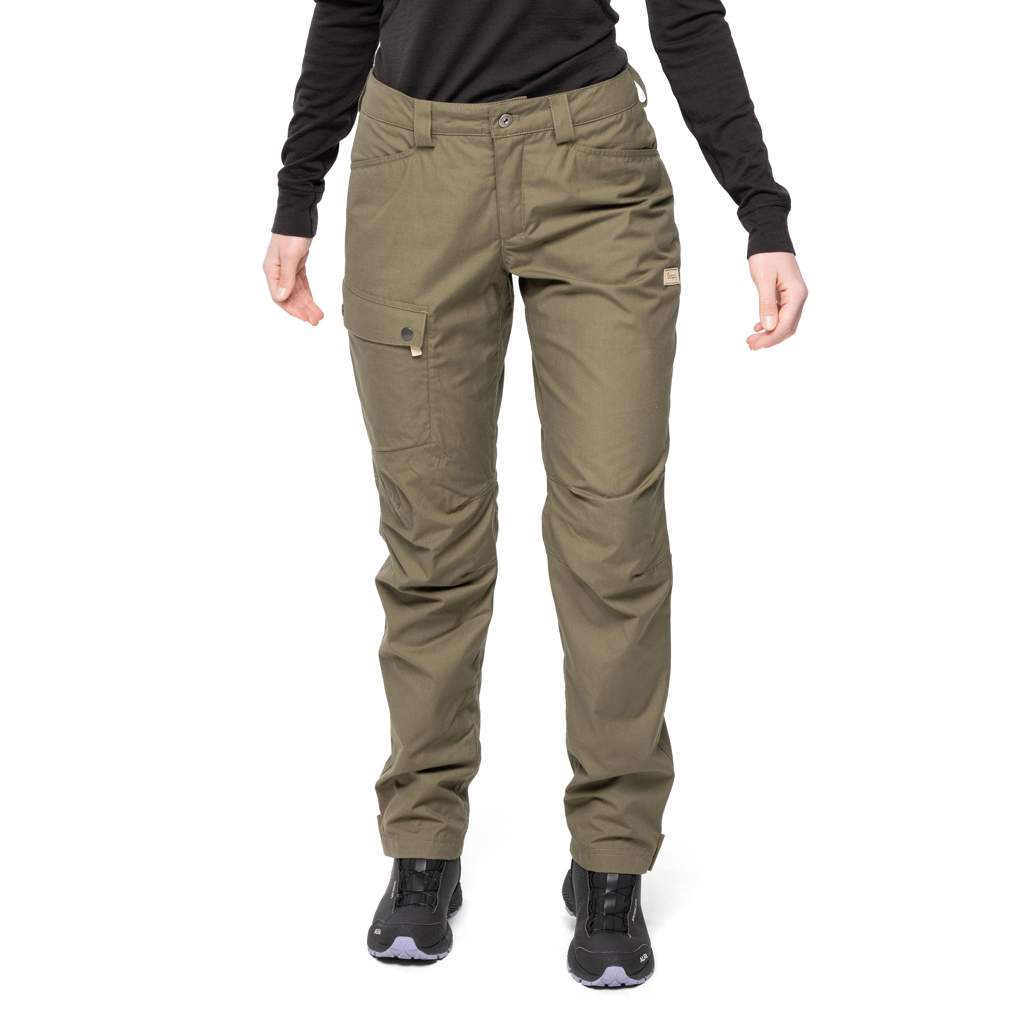 Nordmarka Leaf Light Pants Women Green Mud