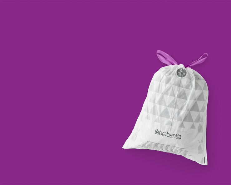 Brabantia Affaldspose 12 ltr. 20 stk. White
