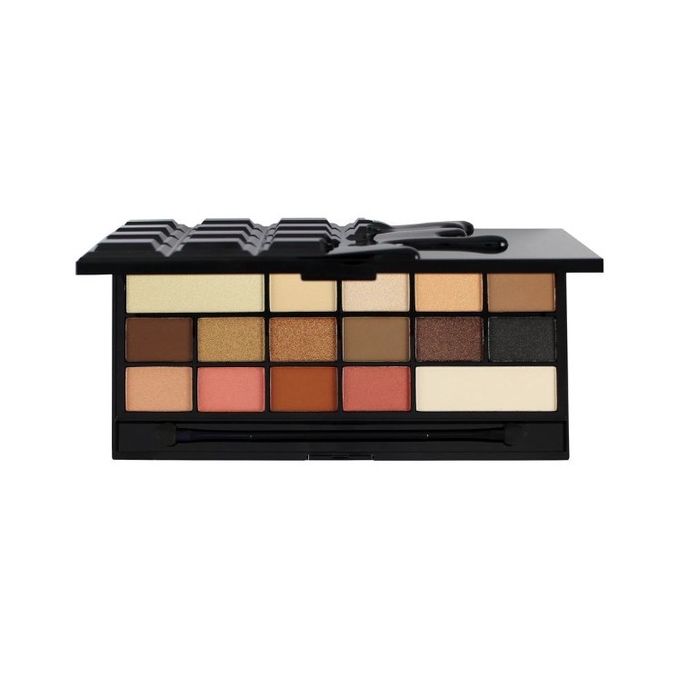 Makeup Revolution I Heart Makeup Palette mit 16 Lidschatten Chocolate Vice 3,66 g