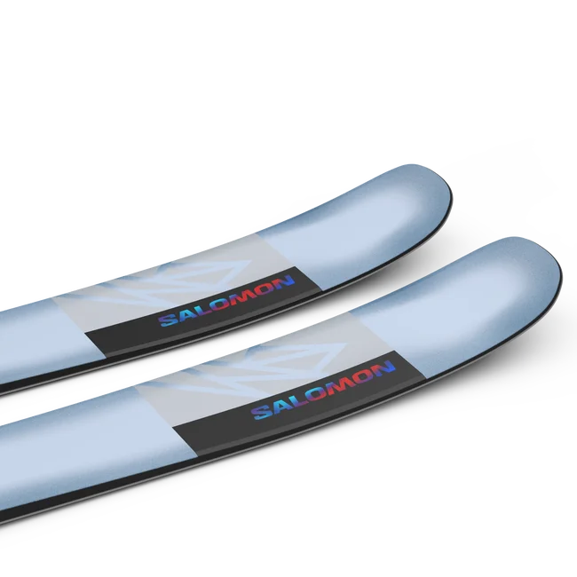 QST BLANK  Freeride-Ski Unisex IllusionBlue/PastelNeonBlue3/PoppyRed