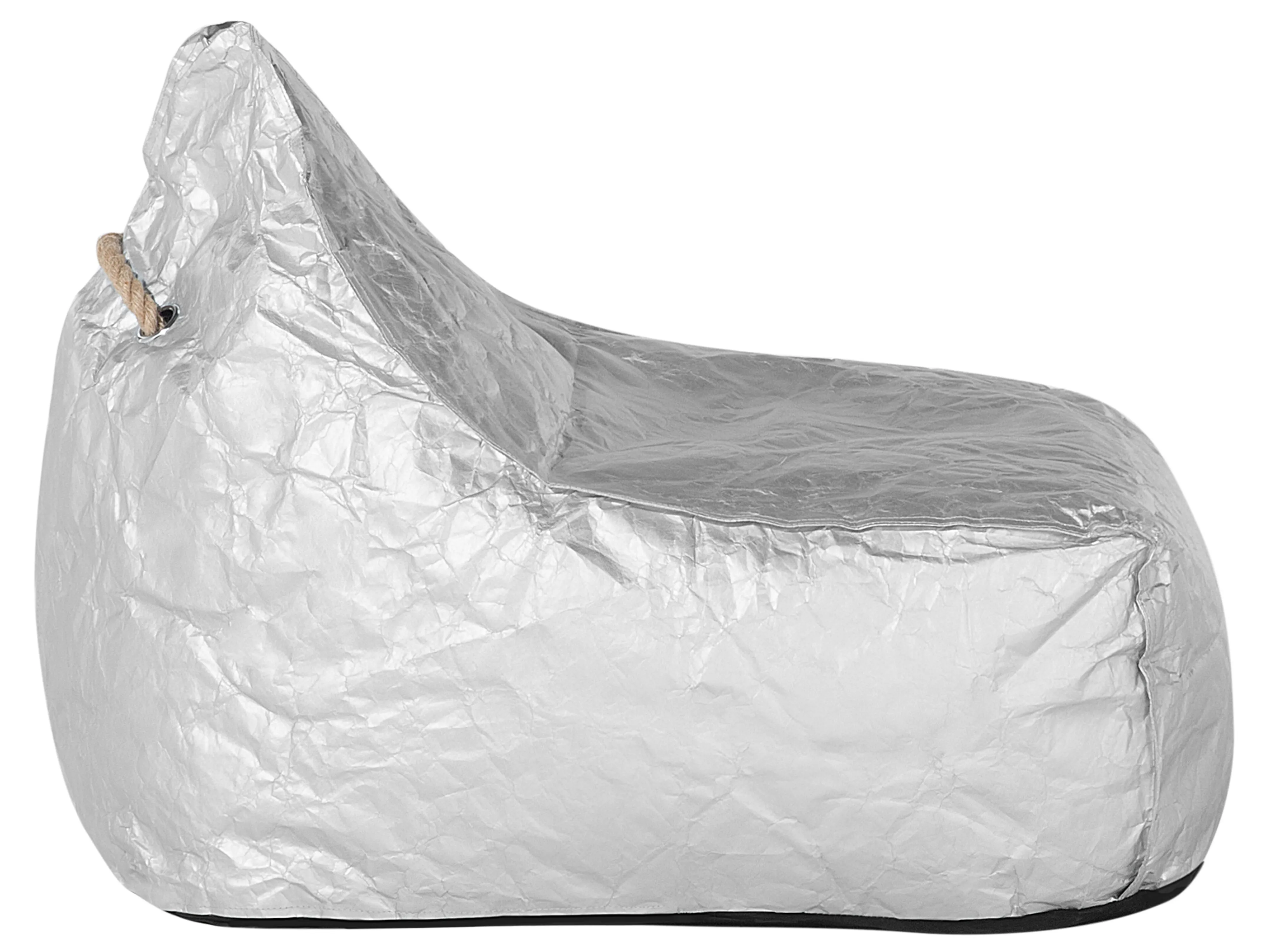 Zitzak 200 L DROP 63 cm 75 cm Zilver