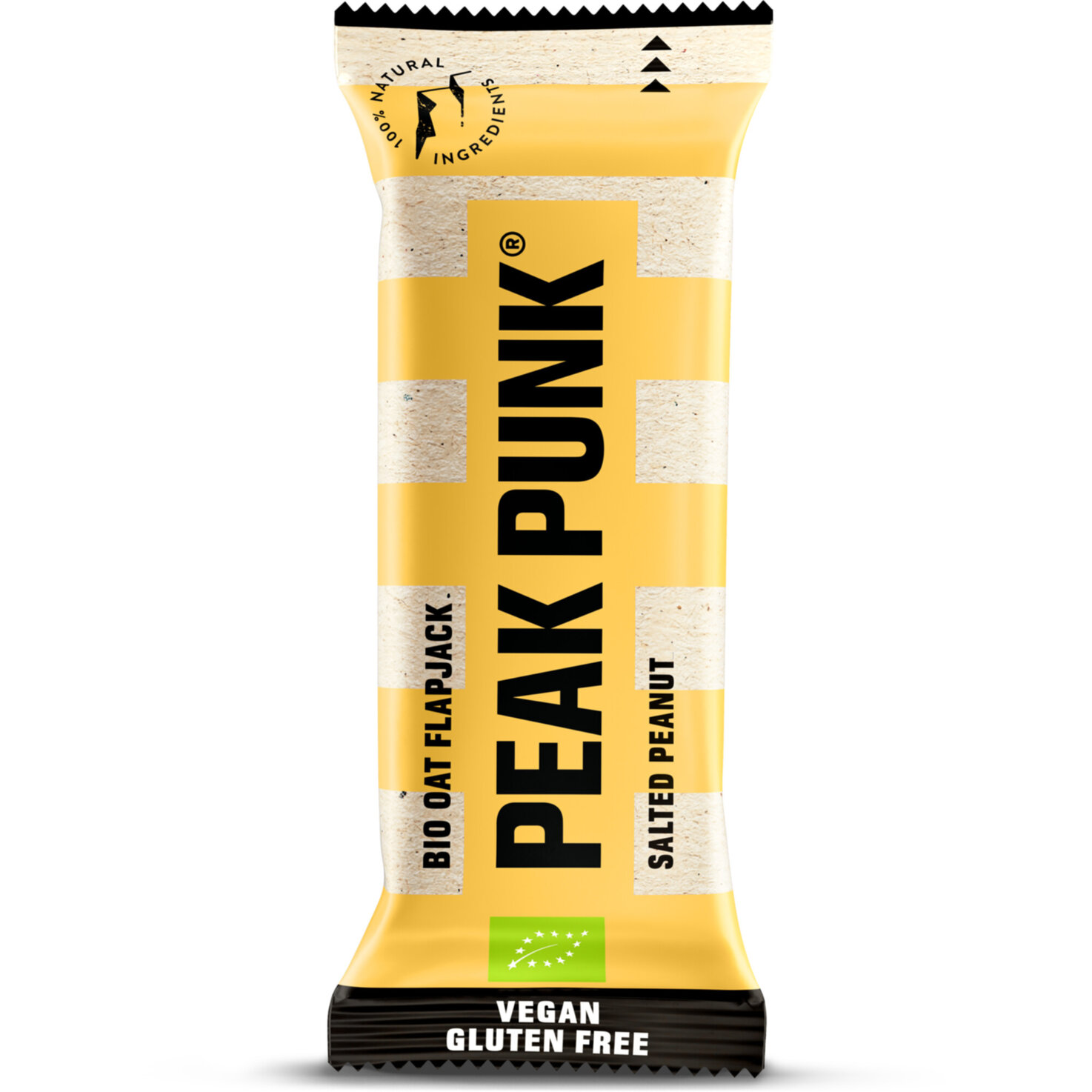Peak Punk Bio Flapjack Salted Peanut