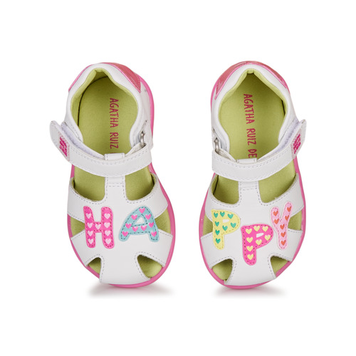 Agatha Ruiz de la Prada - HAPPY - Blanc / Rose