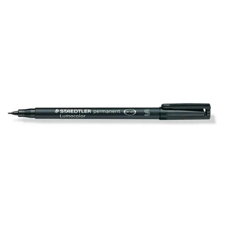 STAEDTLER® Permanentmarker Lumocolor schwarz 313, S