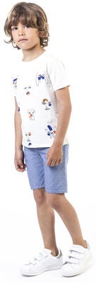 Billybandit T-Shirt, Ivory