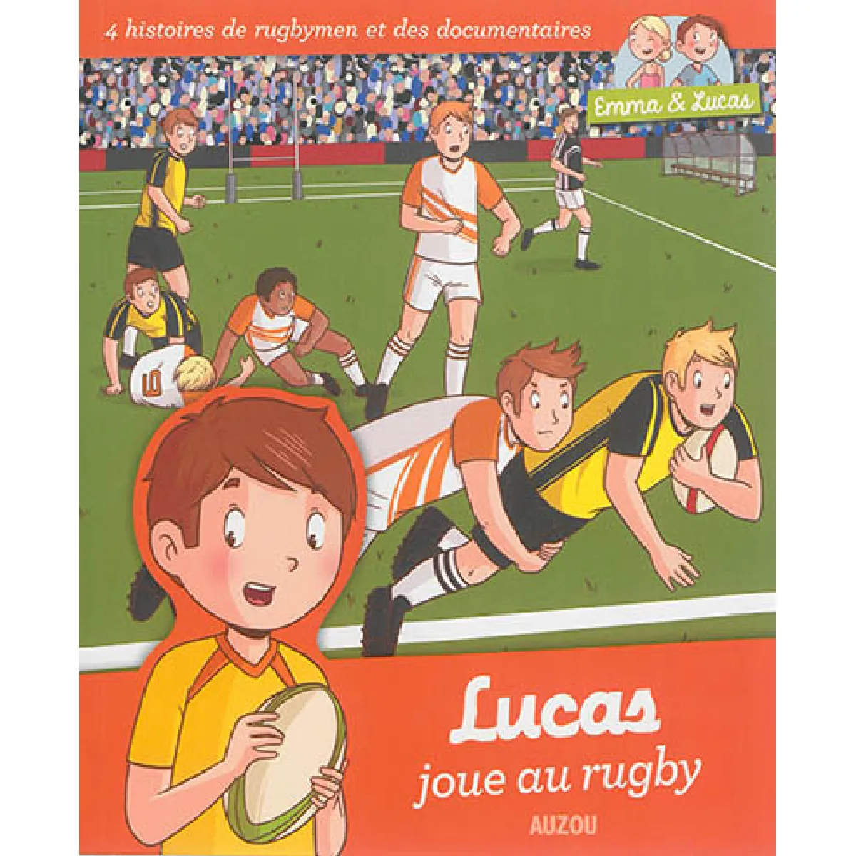 Lucas joue au rugby : 4 histoires de rugbymen et des documentaires · Occasion