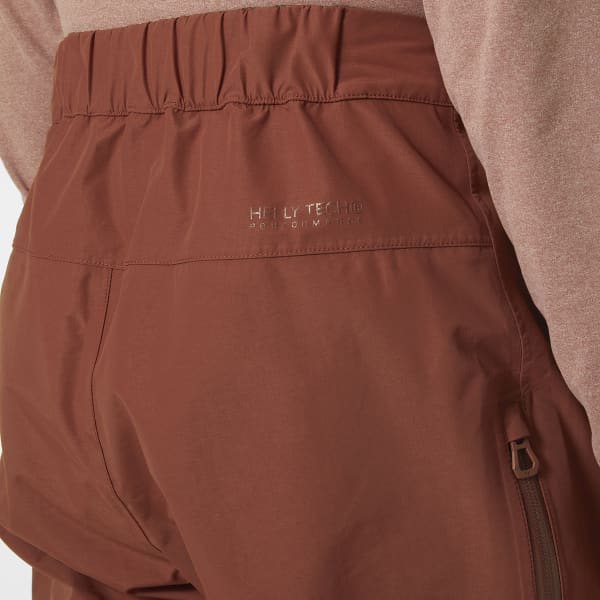 Pantalon ski de randonnée HELLY HANSEN BLAZE 3L SHELL PANT IRON OXIDE