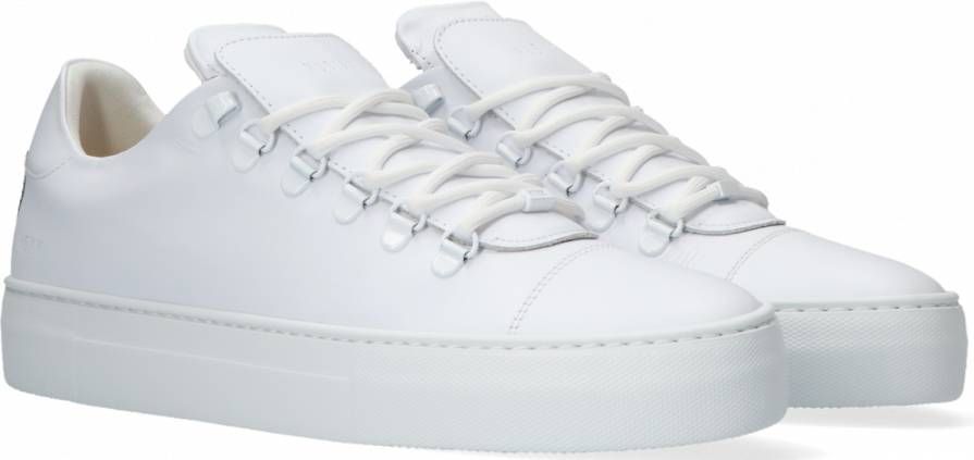 NUBIKK Lage Sneakers Heren Jagger Classic Maat: 40 Materiaal: Leer Kleur: Wit