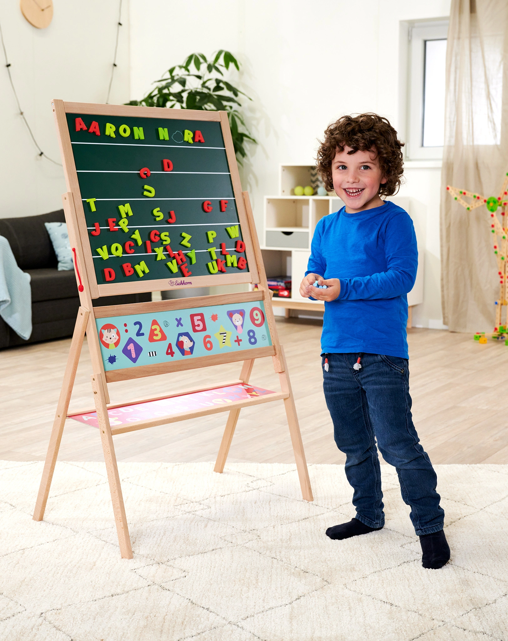 Magnet-Standtafel ABC mit Zubehör