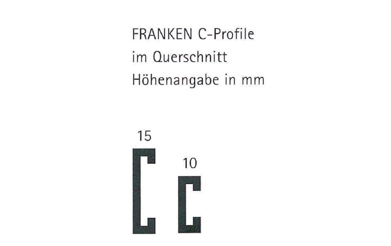 Magnetschild 75 x 20 mm, Braun, 10 StückFenstermagnet und Lagerschild