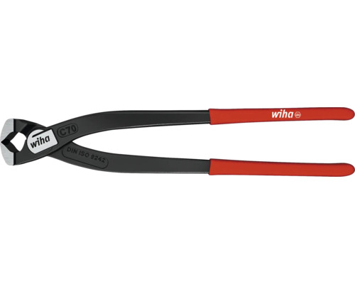 Wiha betonijzertang 220 mm, rubberen handgreep