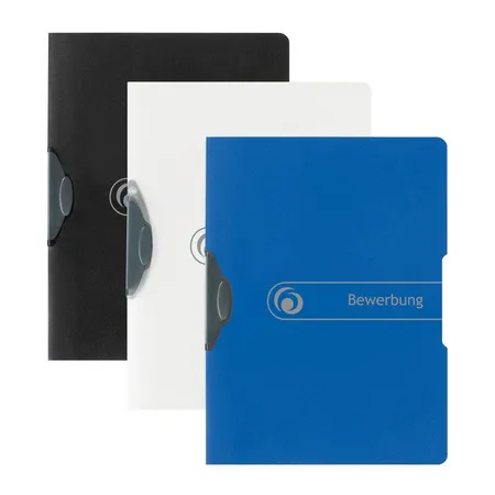 Herlitz Express Clip A4 Bewerbung PP farblos 30 Blatt
