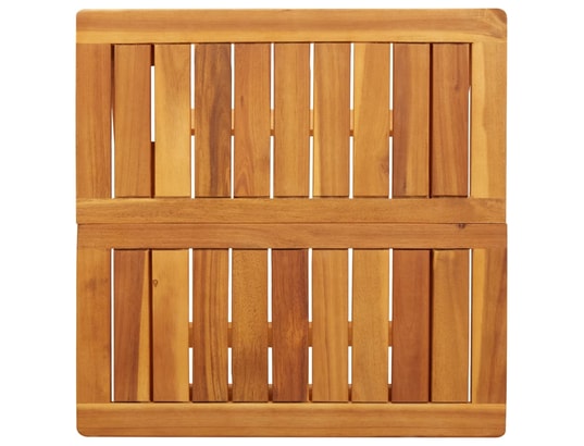 VIDAXL - Table pliante Table pliable de jardin 50x50x50 cm bois d'acacia solide