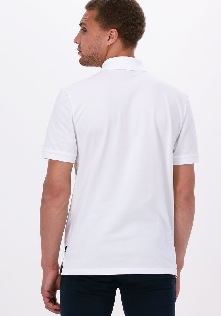 BOSS witte boss polo pallas