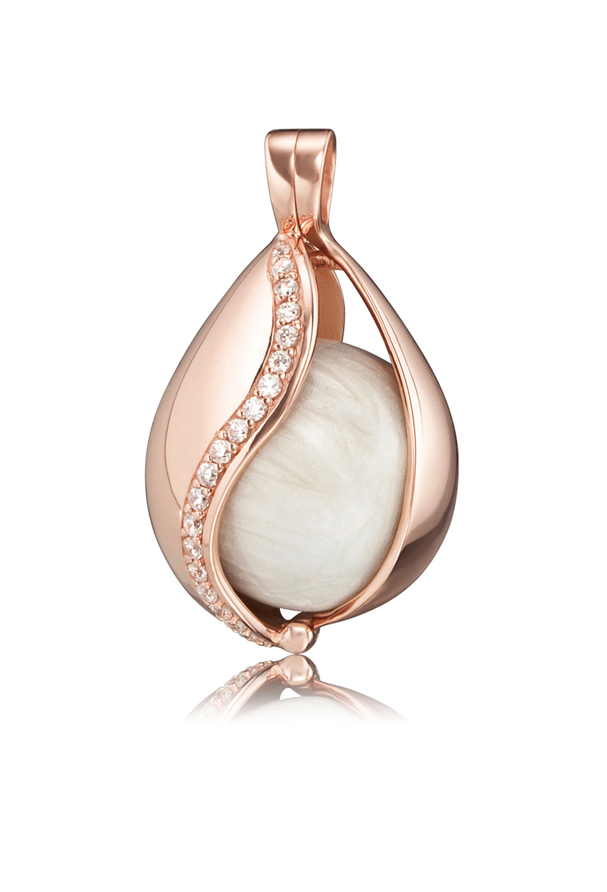 Engelsrufer Himmelsträne Rose plated ERP-20-TEAR-ZI-XSR