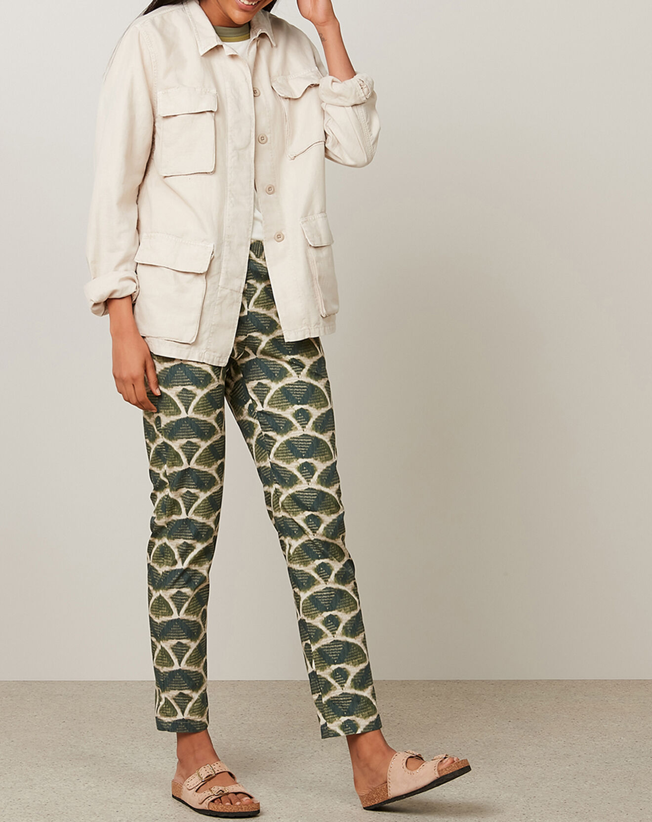 Hartford Veste en Coton & Lin Vea stone