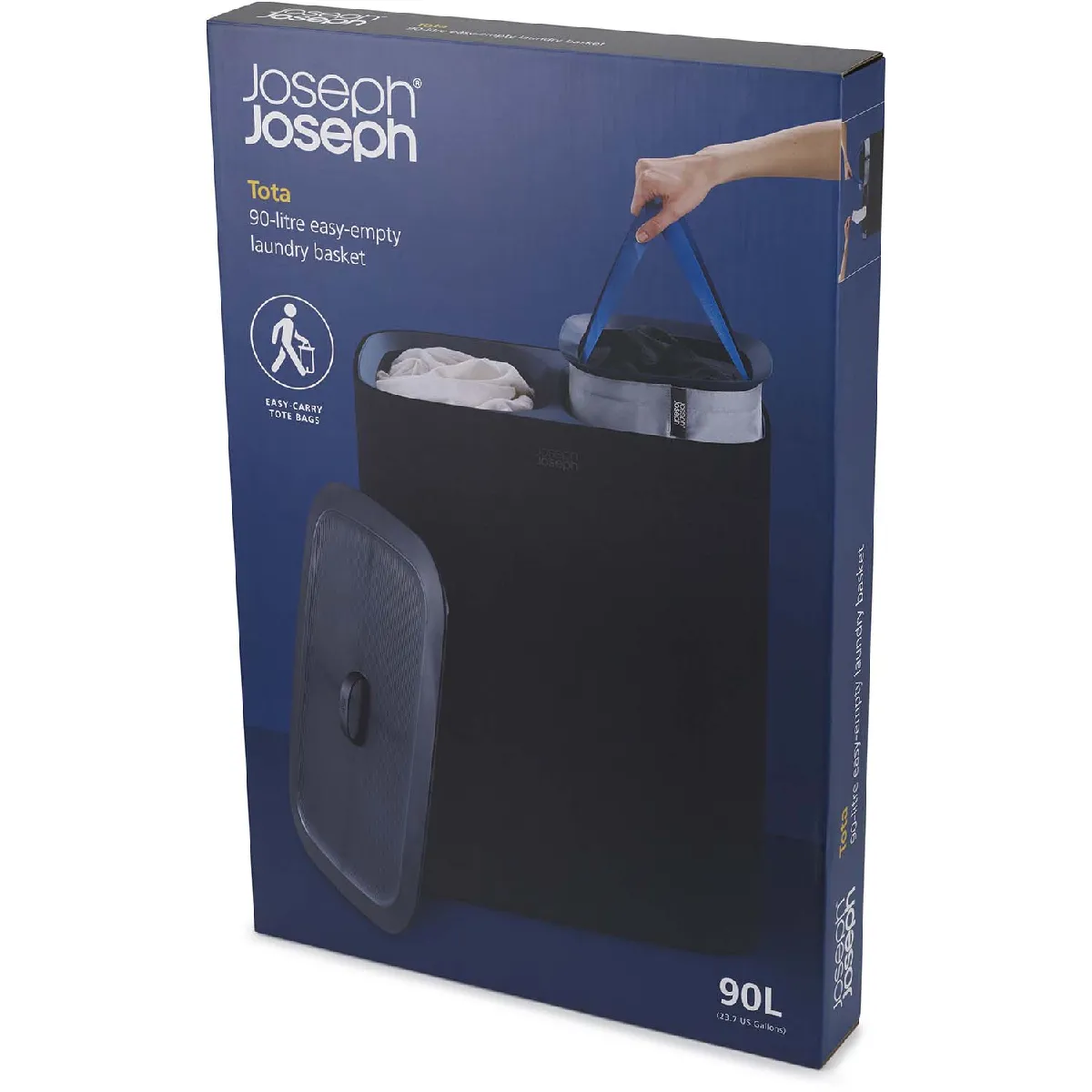 Joseph Joseph Tota - 90 litres, Noir
