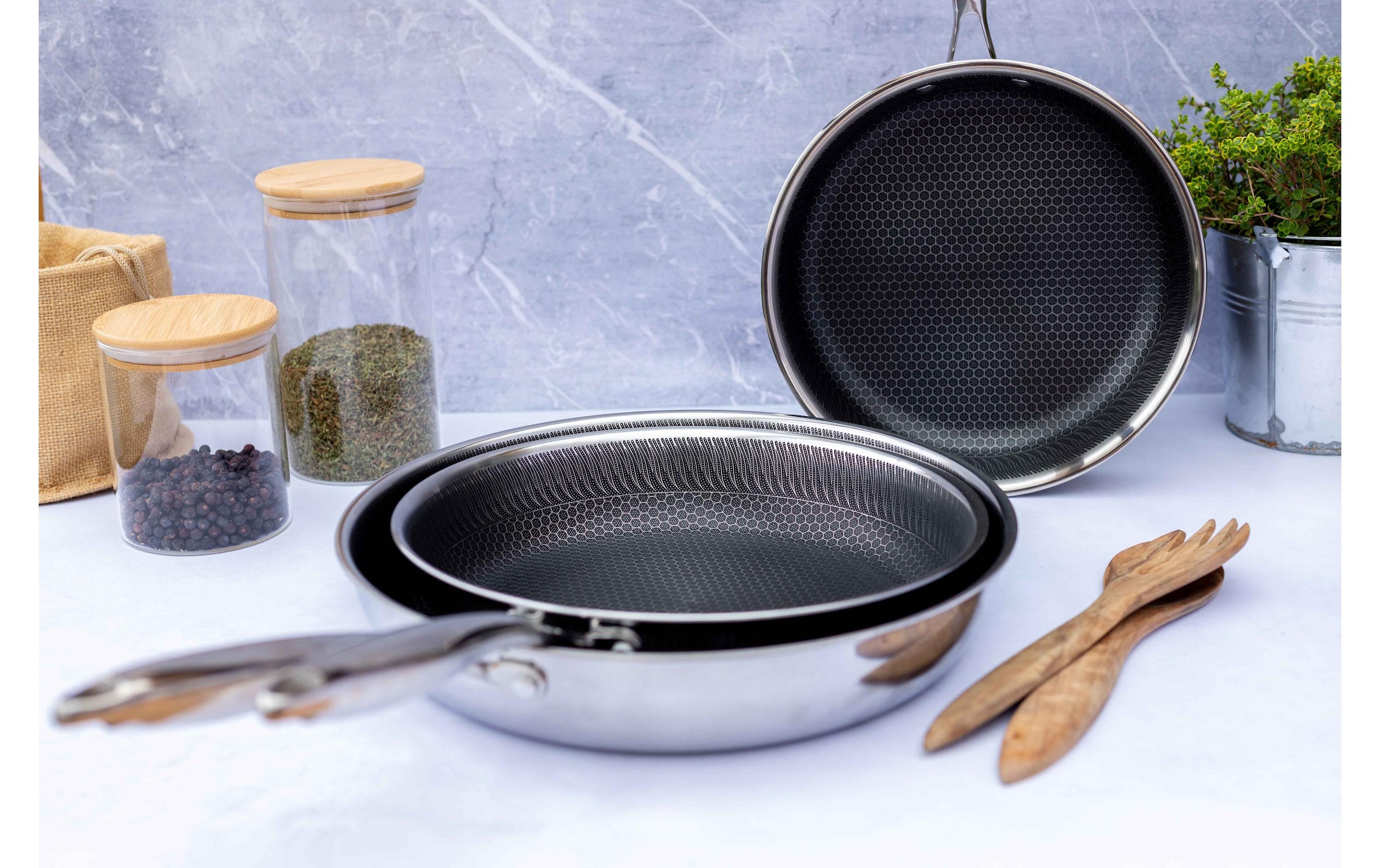 MÄSER Wok »HESTIA 30 cm« Edelstahl 18/10 1 tlg. tlg.