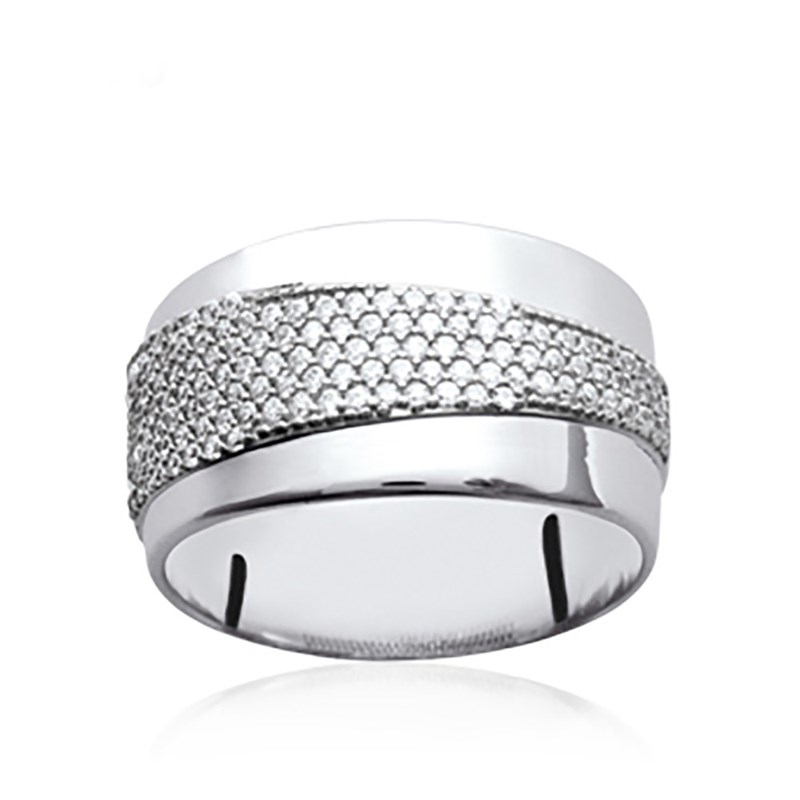 Bague Femme - Argent 925 - Oxyde de zirconium