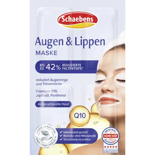 Augen & Lippen Maske