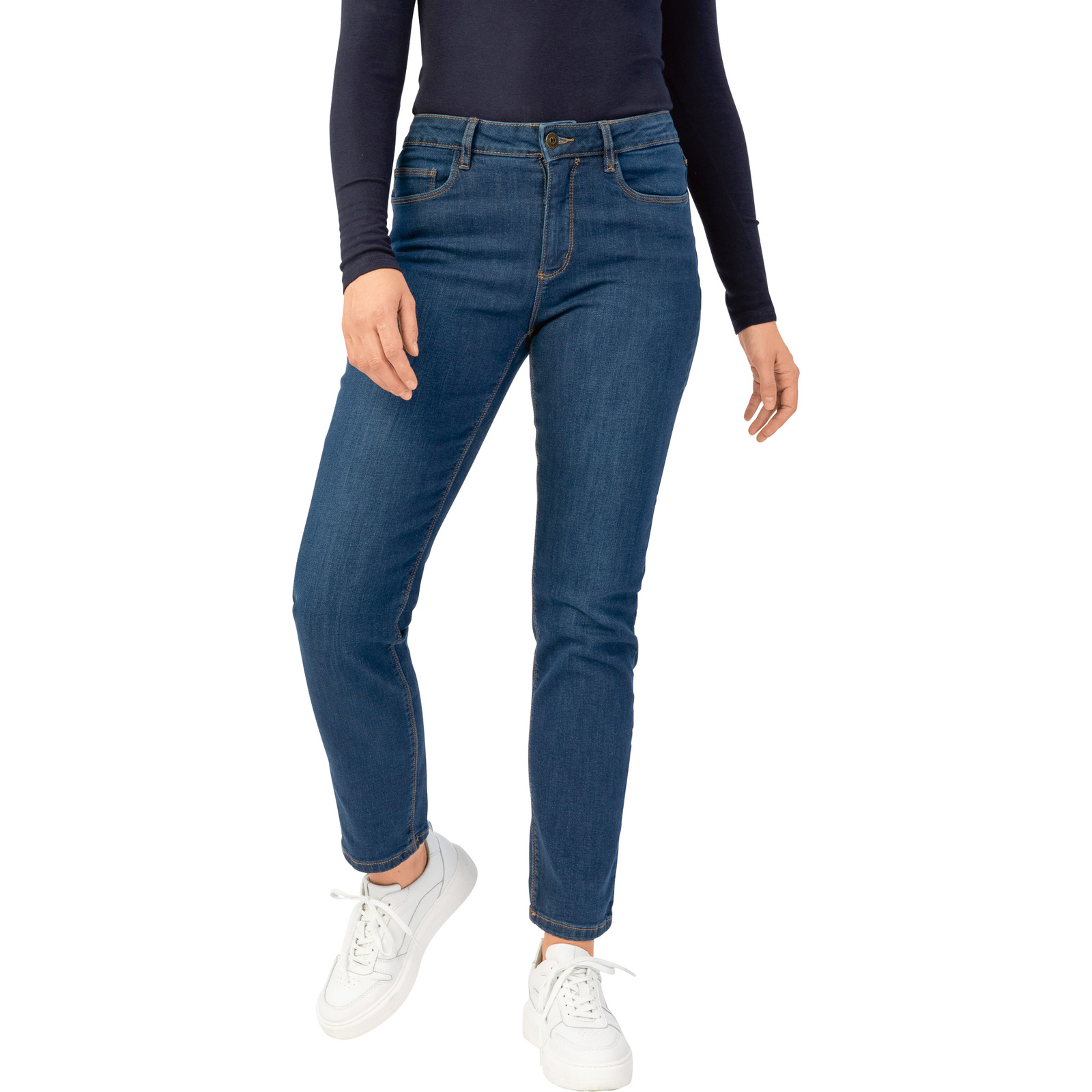 Stooker Damen-Jeans Zermatt deep blue