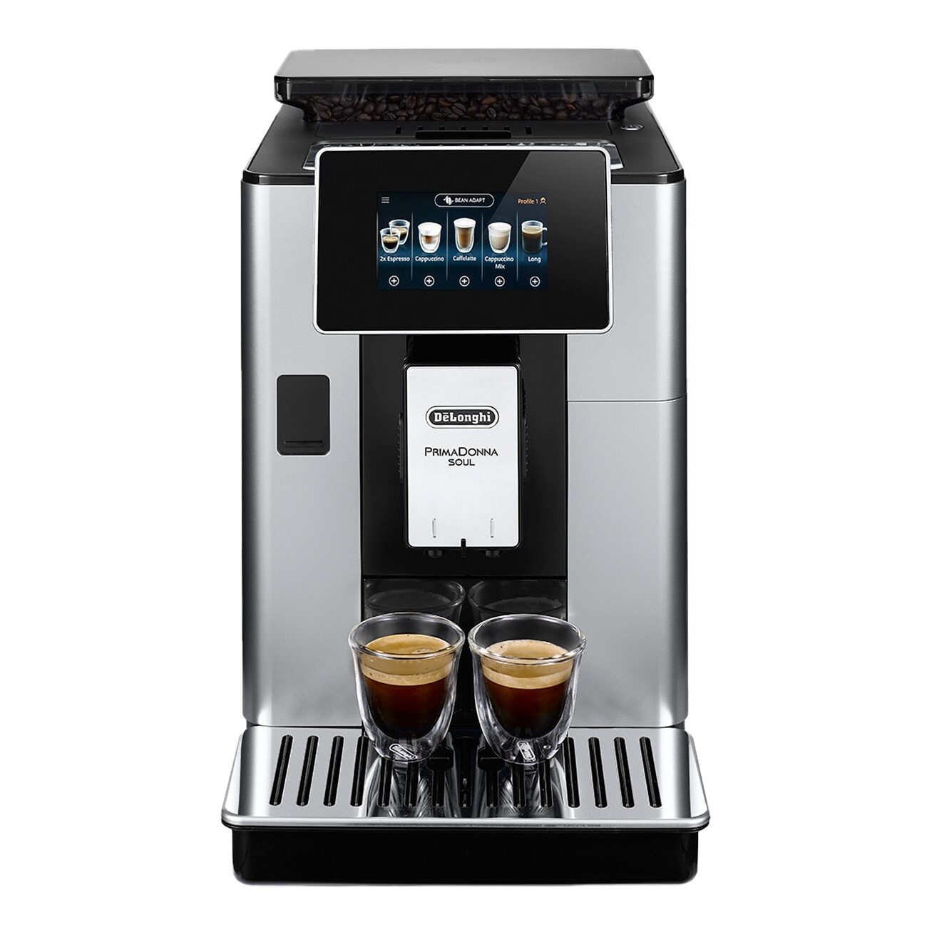 Delonghi PrimaDonna Soul ECAM 610.55.SB silber Kaffeevollautomat