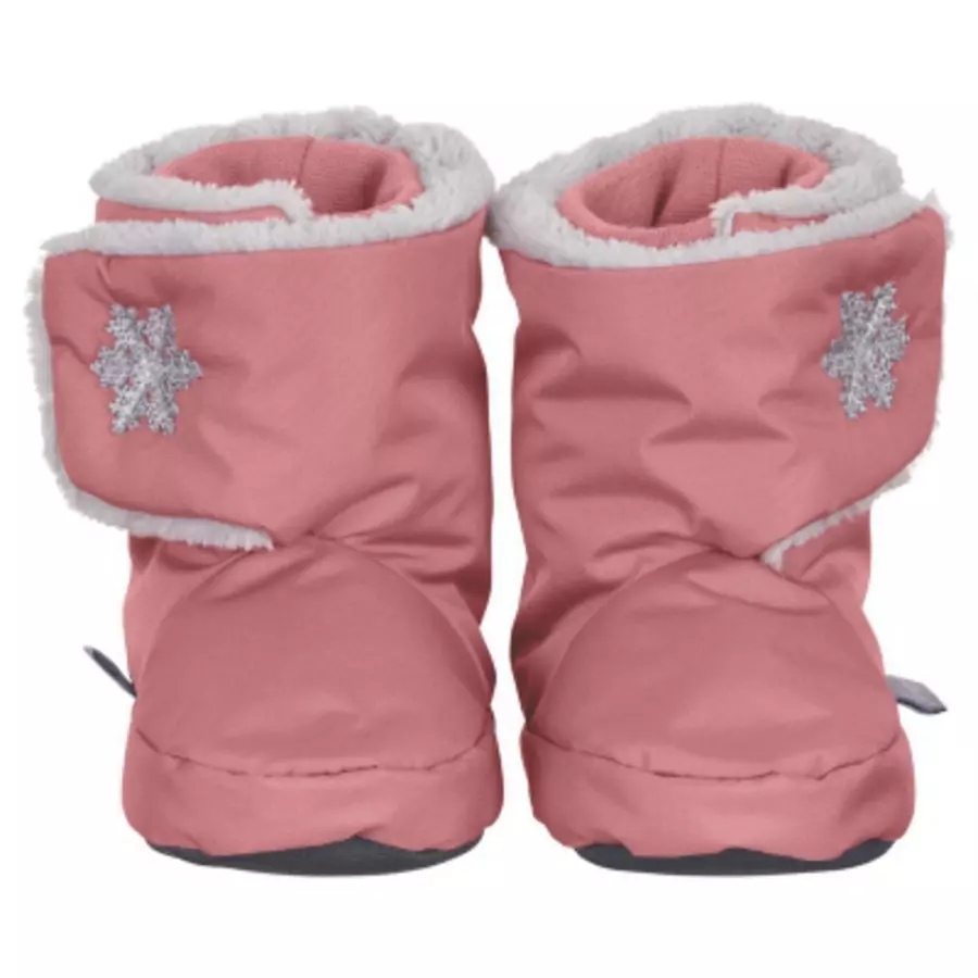Sterntaler Babyschuh Schneeflocke rosa