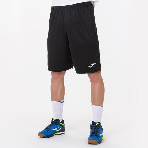 Shorts pretos compridos Joma Nobel