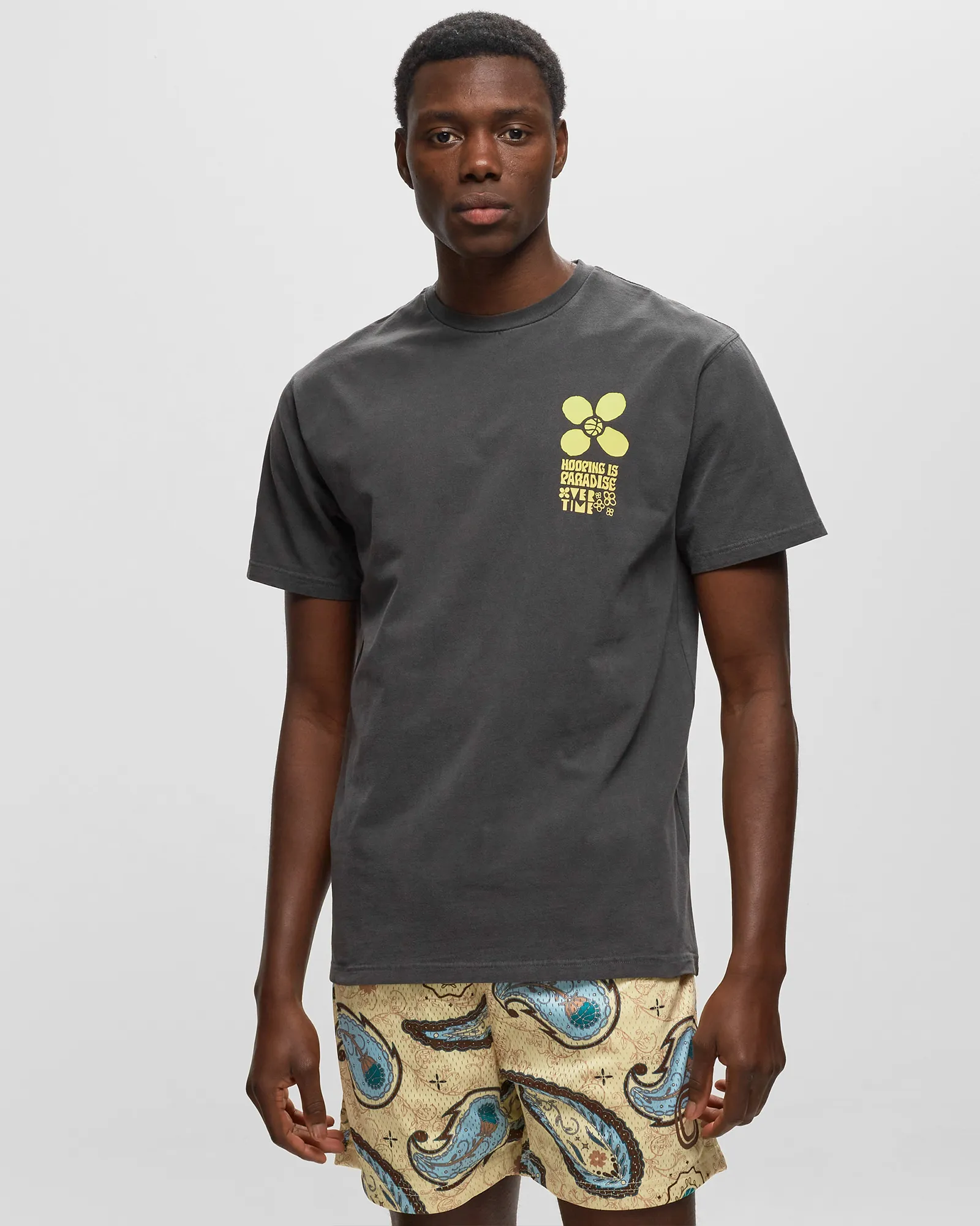 Overtime Paradise Basketball Tee