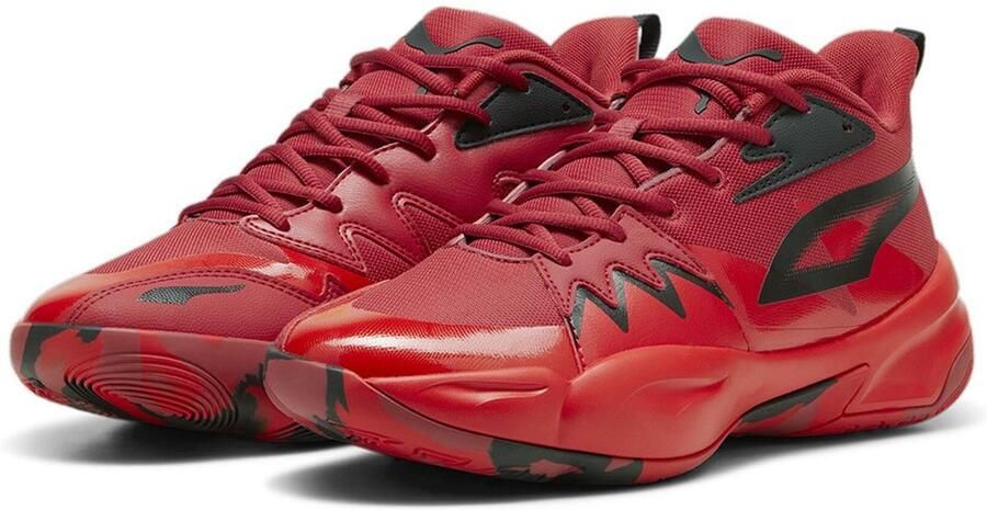 PUMA Genetics Basketbalschoenen Rood 1 2