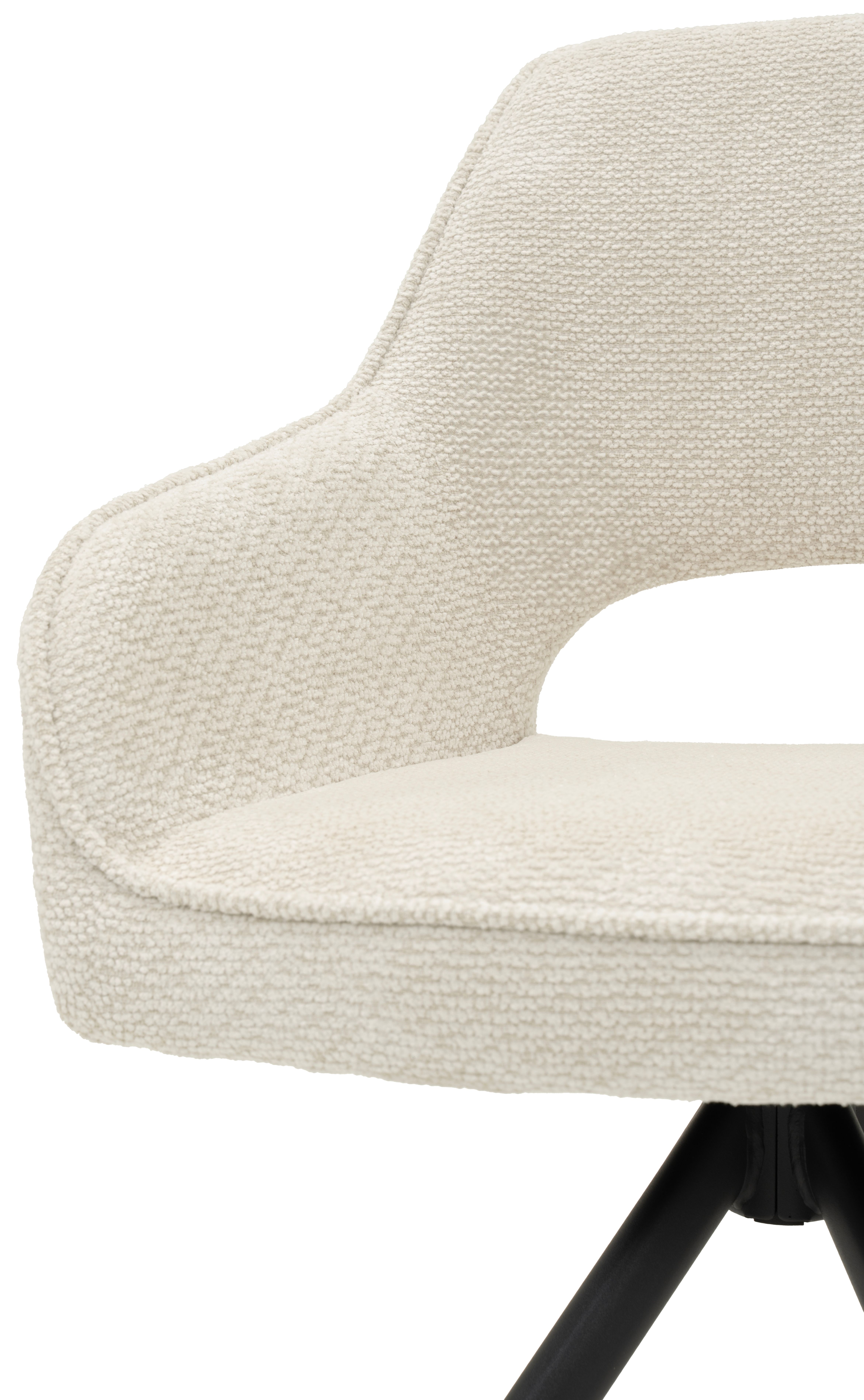 Eetkamerstoel Egon 25 Naturel Soren B60 x D59 x H91 cm