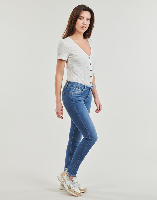 Pepe jeans - SKINNY JEANS LW - Bleu