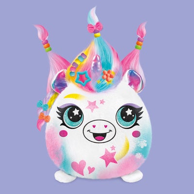 Canal Toys Airbrush Plush Hair'iffic Squishy Kosedyr Pal-Princess  17 cm