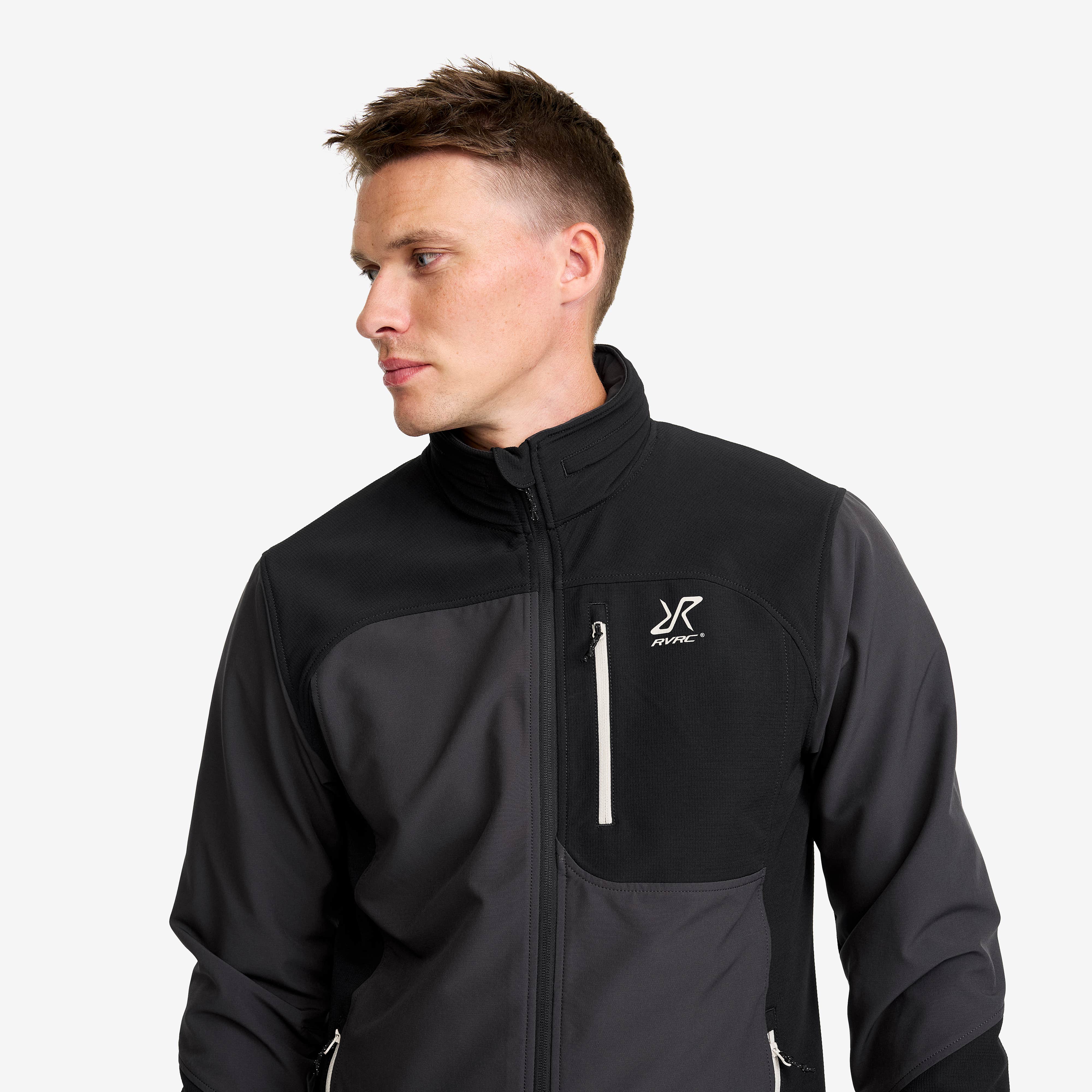 Ridge Trek Stretch Jacket Herre Black/Anthracite