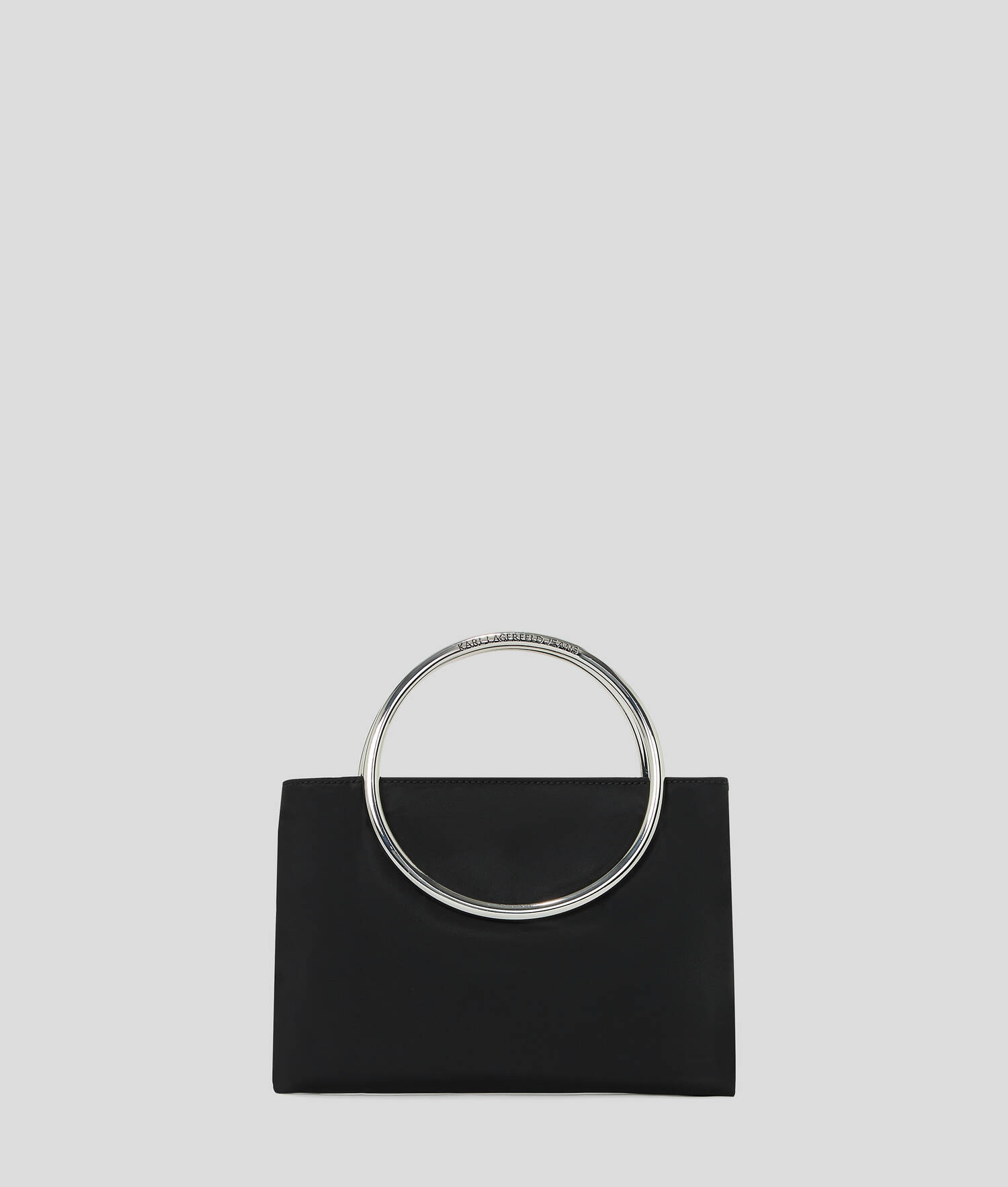 SAC DE SOIRÉE EN SATIN - Noir