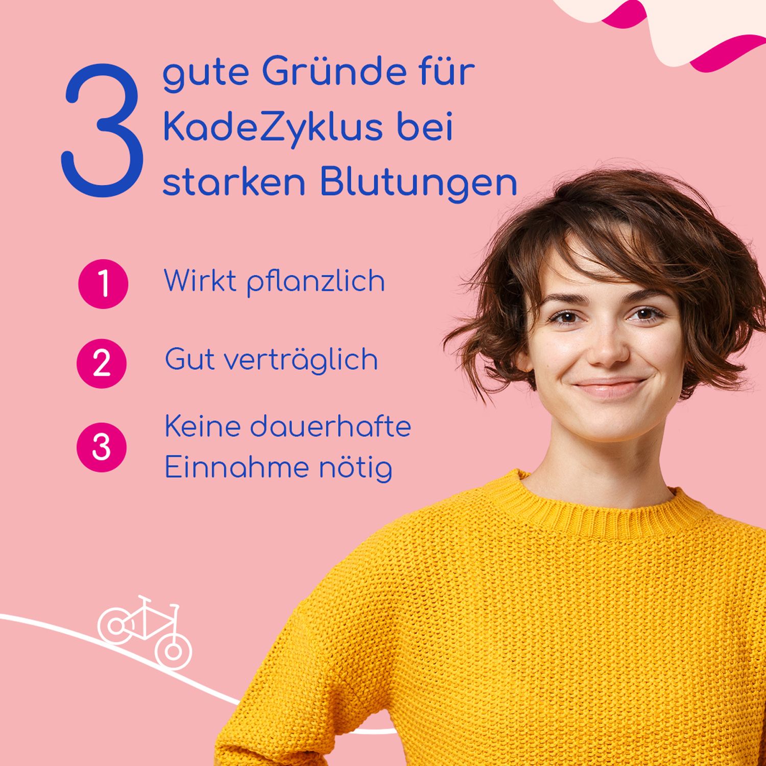 Kade Zyklus bei starken Blutungen