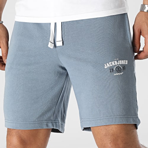 Lot De 2 Shorts Jogging Andy Noir Bleu