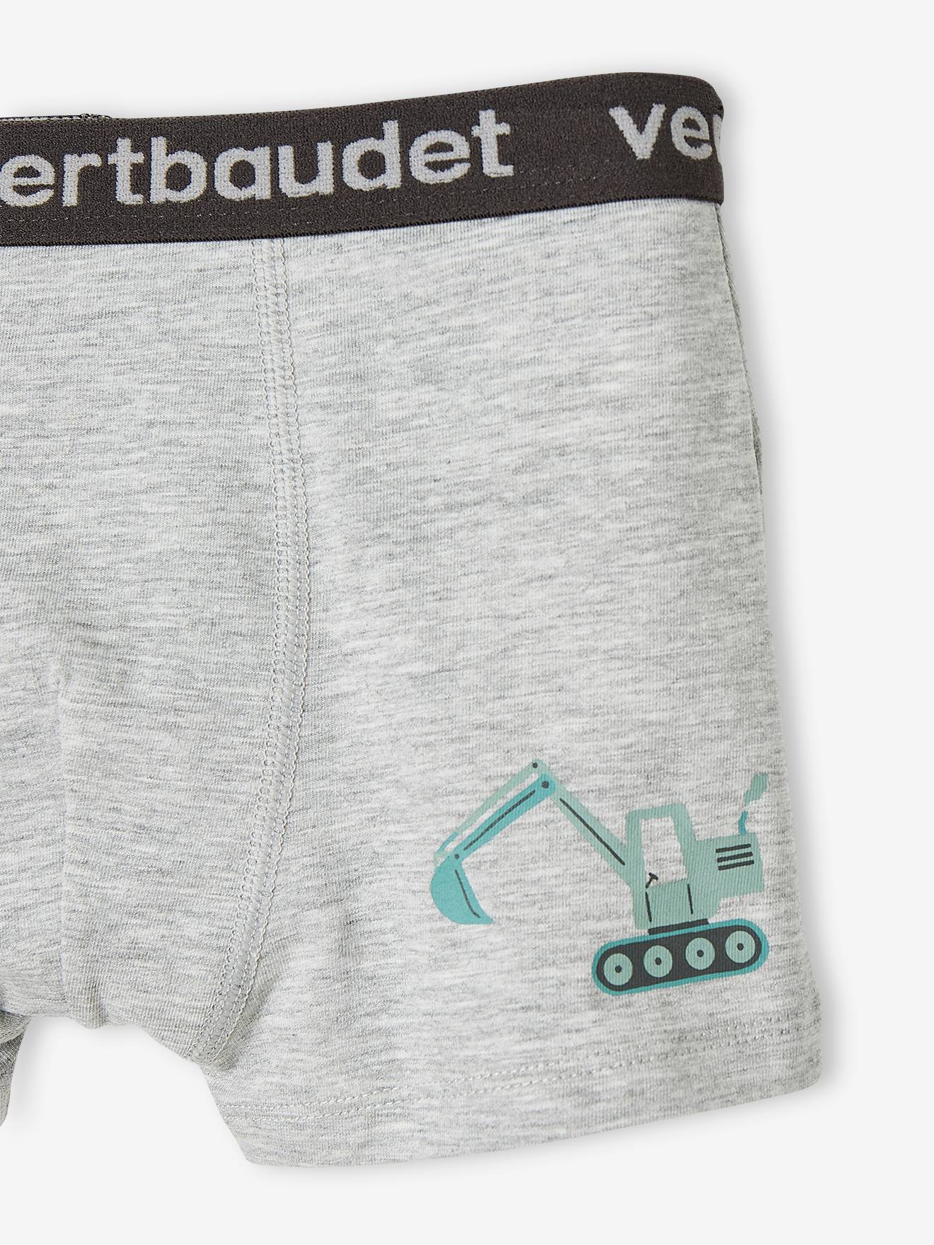 Conjunto de 3 cuecas boxer elásticas 