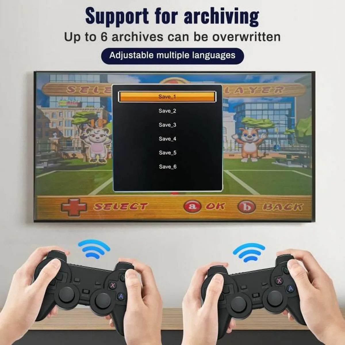 Vanwin Console Retro