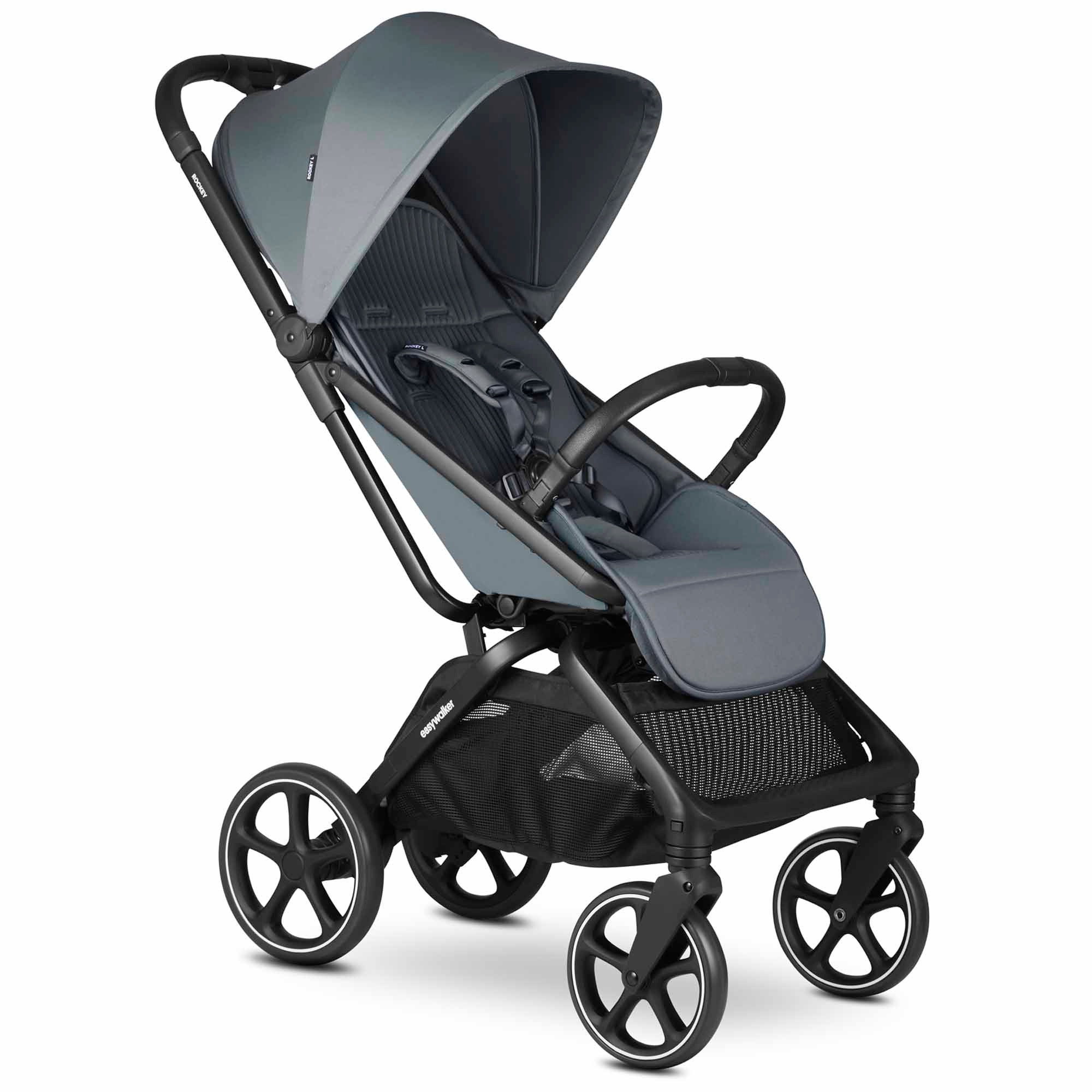 Easywalker Rockey L Smooth Grey - buggy's - Prénatal