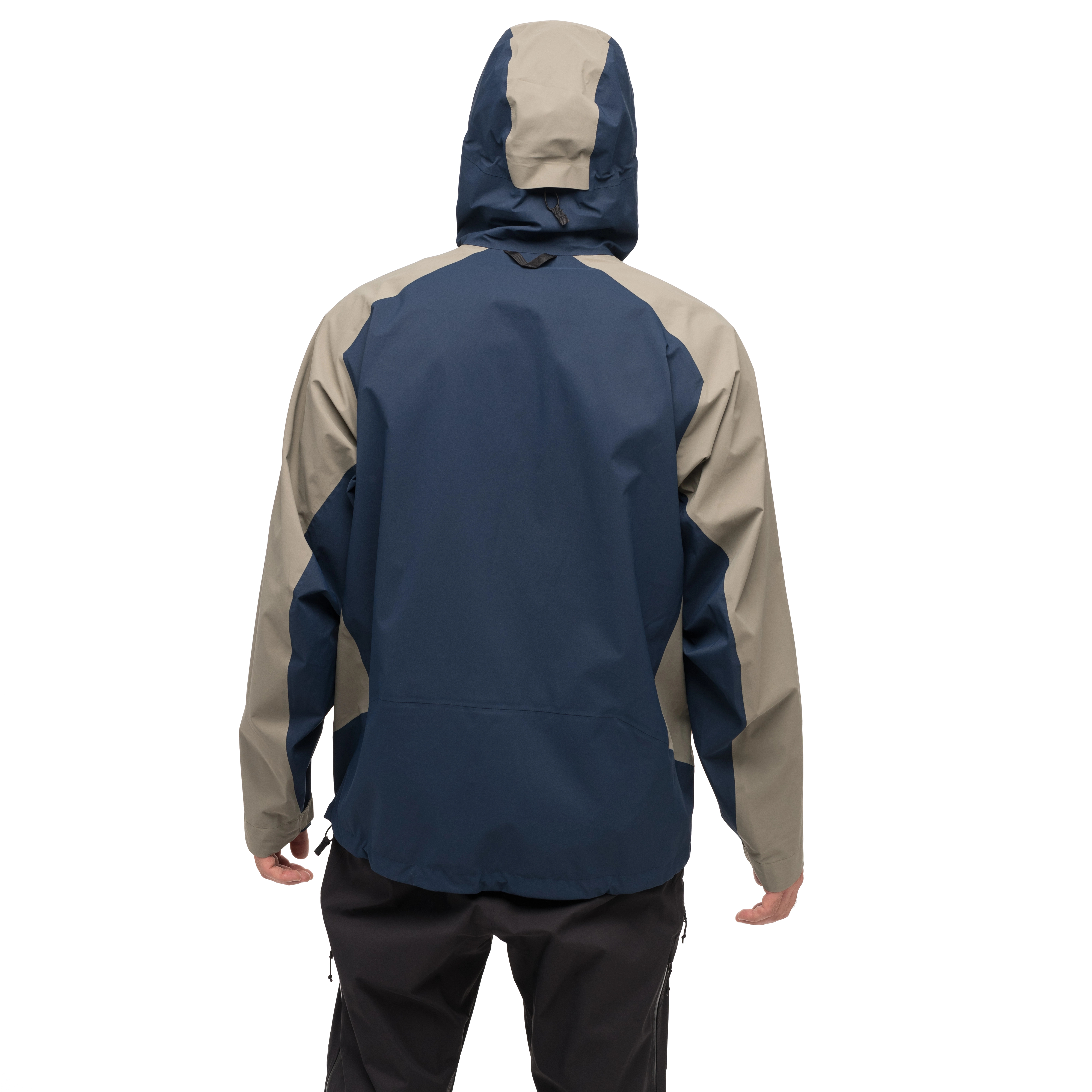Vaagaa Allround 3L Shell Jacket Men Navy Blue / GreenMud