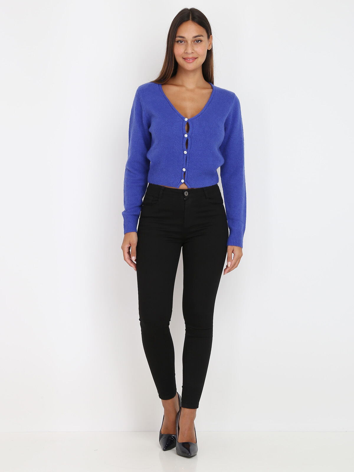 Jeans skinny basique- Noir