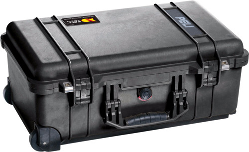 Peli 1510 Protector Case Zwart Trolley met plukschuim