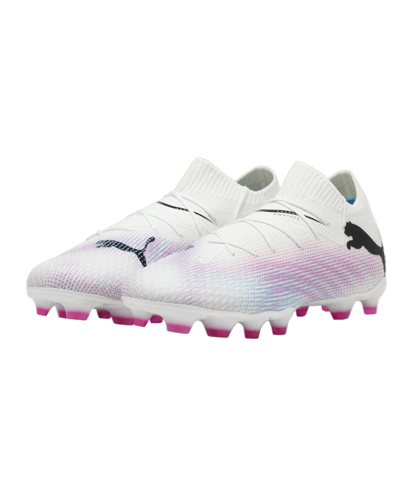 PUMA FUTURE 7 Pro FG/AG Phenomenal Weiss Schwarz Pink F01