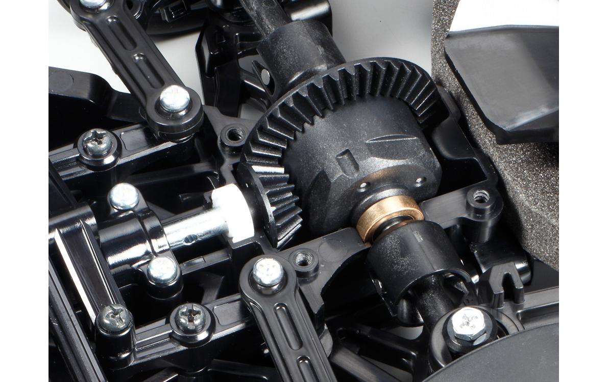 Tourenwagen Toyota GR Supra, TT-02 Bausatz mit ESC, 1:10<br>Toyota Supra A90 auf dem bewährten TT-02 Tourenwagen Chassis