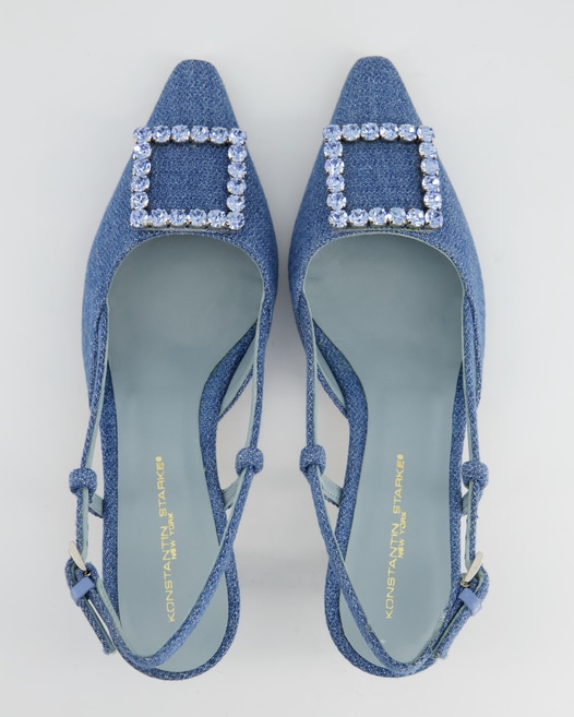 Konstantin Starke Stefi Slingpumps in Blau