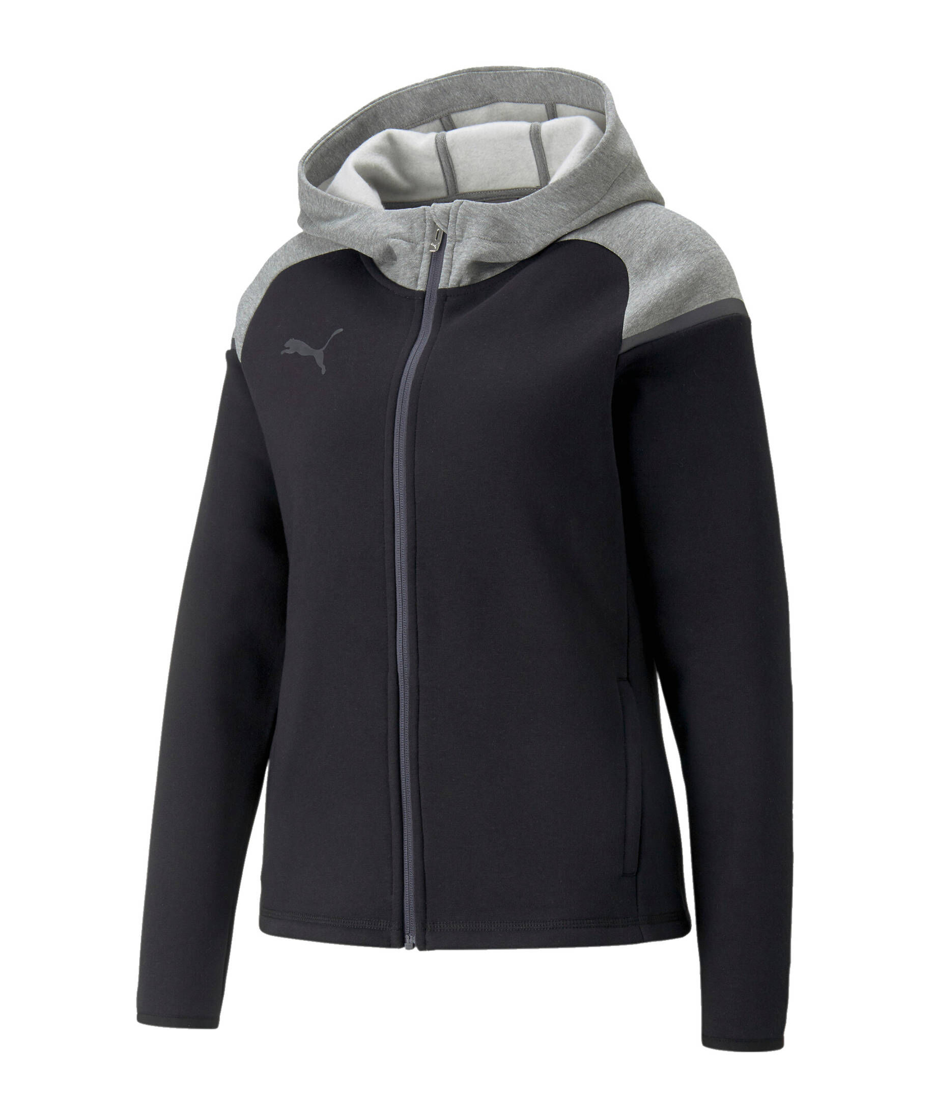 Puma| Damen Fußball - Teamsport Textil - Jacken teamCUP Casuals Kapuzenjacke Damen