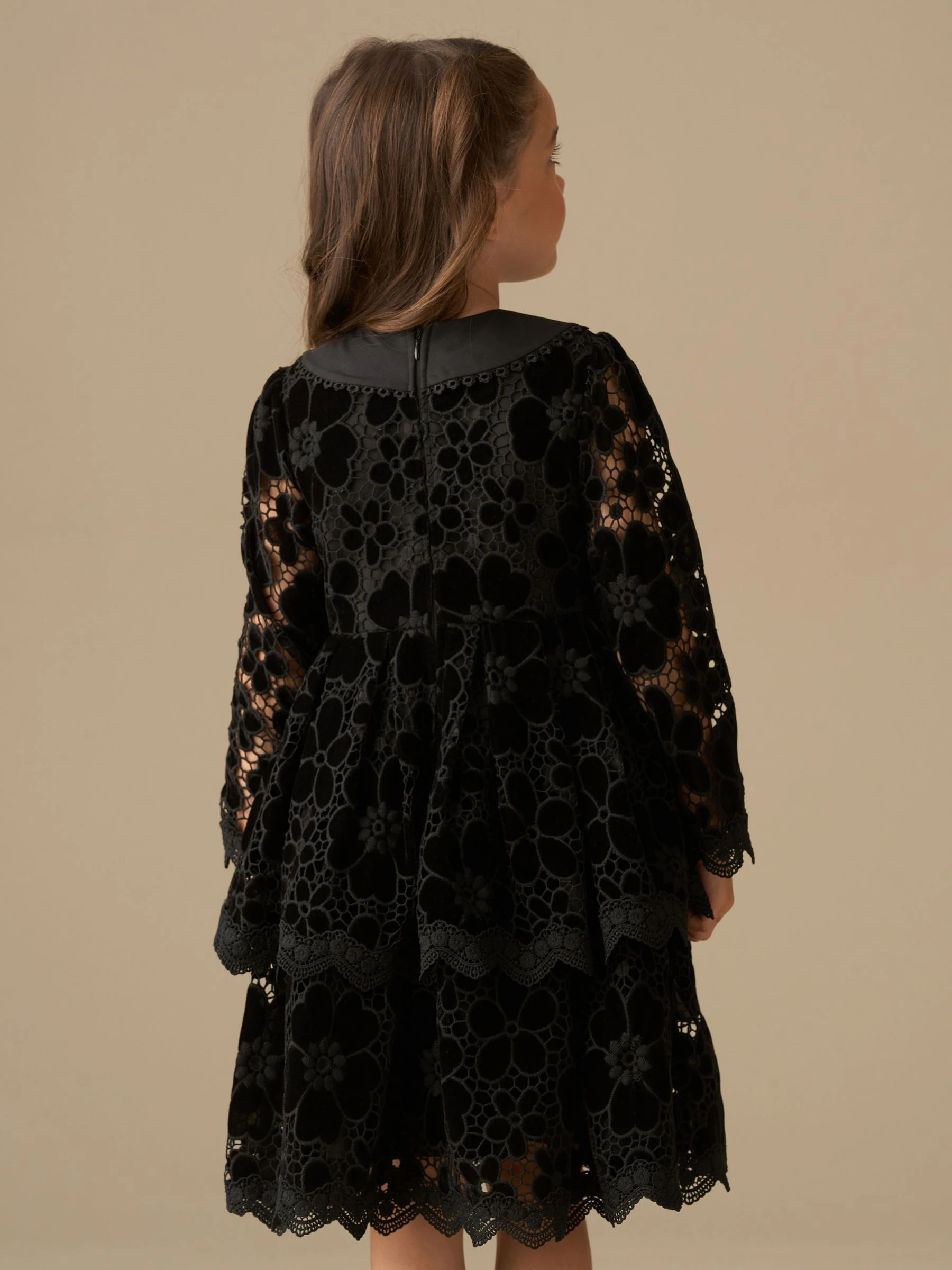 Angel & Rocket Mavea Velvet Lace Dress