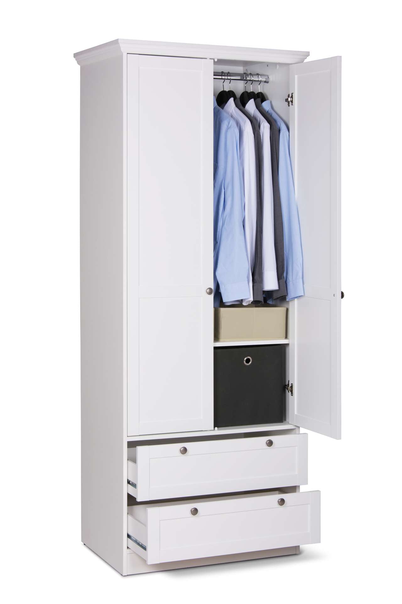 Finori | Kledingkast Robin wit